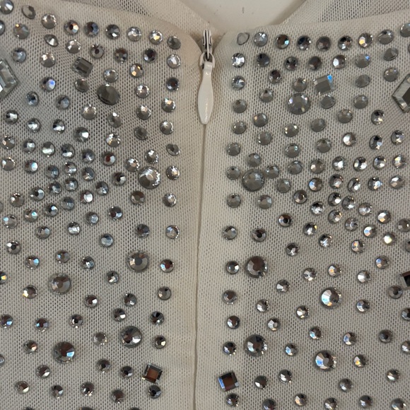 Akira No Caption needed mini rhinestone dress  SZ M - Picture 13 of 13